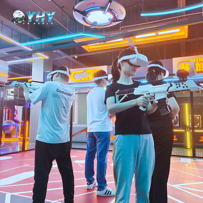 YHY lance un nouveau simulateur de tir VR à 4 joueurs avec 360 Roam gratuit et jeux multijoueurs