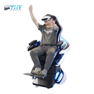 Jeu de chaise de cinéma en réalité virtuelle 360