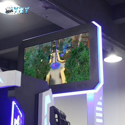 9D réalité virtuelle VR Chaise Parc d'attractions Shooting Rider 360 degrés Simulateur de mouvement