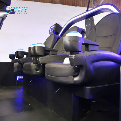 9D VR 360 OVNI Machine de jeu en rotation Chaise de mouvement de tir Simulation de réalité virtuelle Attraction