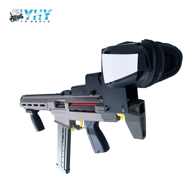 La prochaine génération de VR Attraction 9D VR Gun Battle Machine avec un pistolet d'imitation de 500kW