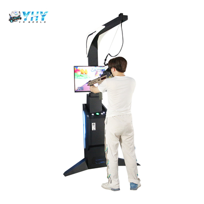 Jeux d'arcade en libre-service 9d VR machine à tirer avec moniteur à bord étroit 32 "