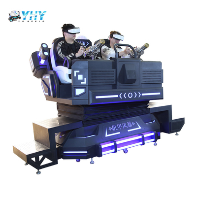 Simulateur de jeu VR Mech Warrior en réalité virtuelle 9D, équipement de parc d'attractions intérieur pour 2 joueurs