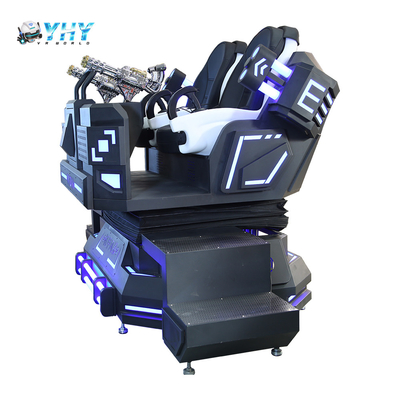 YHY 9D VR Simulateur Réalité Virtuelle Cinéma Intérieur Machine d'Amusement 2 Sièges Mecha Guerrier