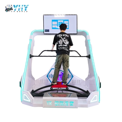 Simulateur de ski VR 9D Jeu de ski en réalité virtuelle Machine de mouvement corporel Sports d'intérieur dans le centre commercial