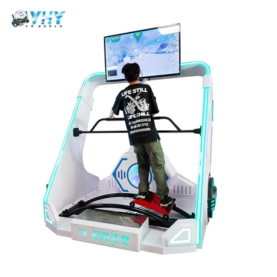Simulateur de ski de réalité virtuelle VR Machine de jeu de sport intérieur Wind Sence Effect Jeux de divertissement
