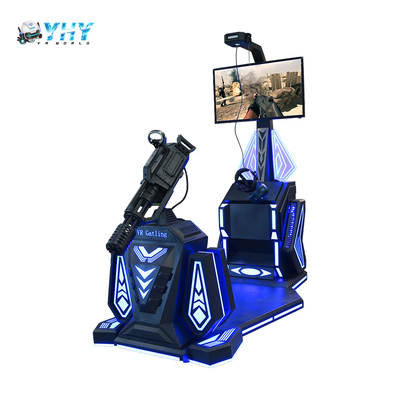 Simulateur de jeu de réalité virtuelle de VR Gun Gatling Centre de jeux de réalité virtuelle Centre commercial Entreprise de location