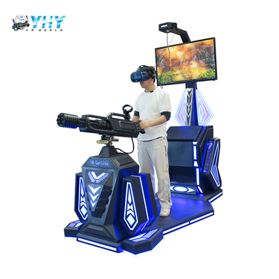 Simulateur de jeu de réalité virtuelle de VR Gun Gatling Centre de jeux de réalité virtuelle Centre commercial Entreprise de location