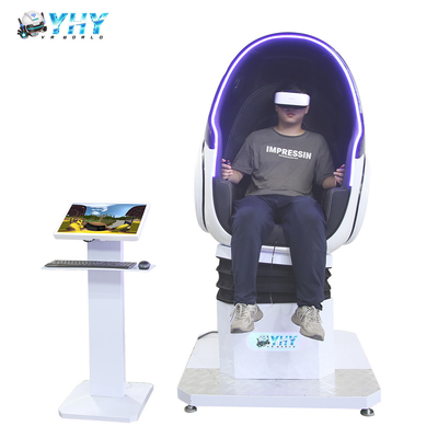 YHY VR 9D Fauteuil Œuf 2 Places 1 Place Cinéma Réalité Virtuelle Parc d'attractions Jeu Amusement