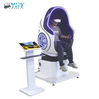 YHY 2 sièges VR fauteuil à double oeuf 1 siège VR fauteuil simulateur 9D machine de jeu avec prix d'usine