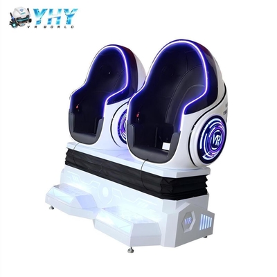 YHY 2 sièges VR fauteuil à double oeuf 1 siège VR fauteuil simulateur 9D machine de jeu avec prix d'usine