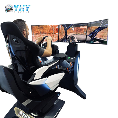 Nouveau modèle de simulateur de course automobile 3DOF à 3 écrans, course de vitesse