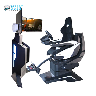 Nouveau modèle de simulateur de course automobile 3DOF à 3 écrans, course de vitesse