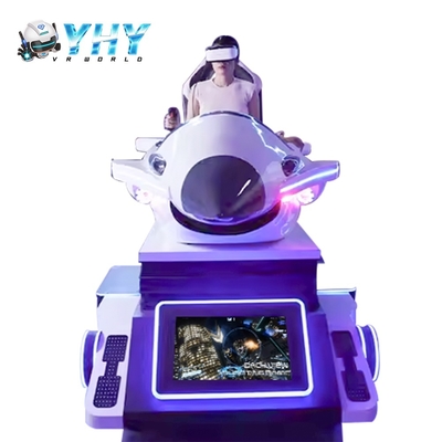 YHY VR Jeu d'avion Réalité Virtuelle Simulateur de vol Arcade Vol Jeux Machine à cockpit monoplace dans un parc d'attractions