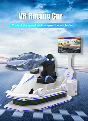 VR Voiture Réalité Virtuelle Course 3-DOF Dynamique Jeu Machine Course Simulateur de Mouvement 9D Centre de Jeu d'Arcade