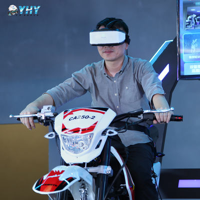 Parc d'attractions Parc à thème Simulateur de moto VR double VR de réalité virtuelle 9D