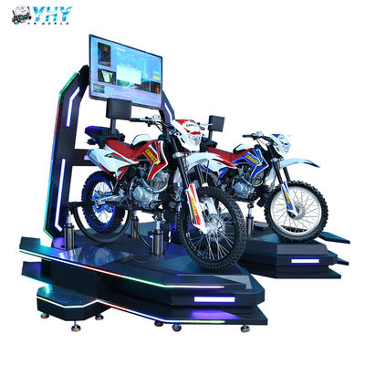 Parc d'attractions Parc à thème Simulateur de moto VR double VR de réalité virtuelle 9D