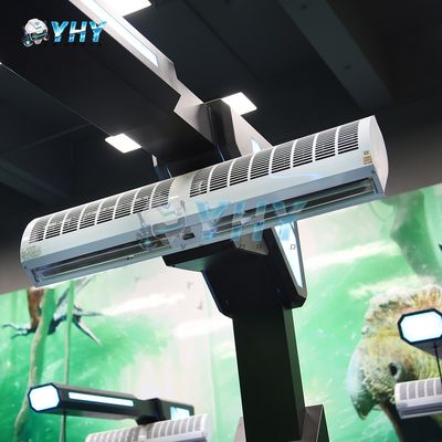 Projet de simulateur de moto VR pour 6 personnes avec 3,5 kW de puissance et dossier réglable