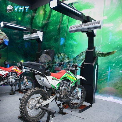 Une solution unique Simulateur de réalité virtuelle 6 sièges 9D Vr machine de conduite de moto