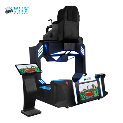YHY 9D VR720 Attractive montagne russe de réalité virtuelle Machine de jeu Simulateur de divertissement Entretien en intérieur