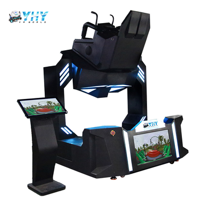 VR 9D 360 720 degrés Simulateur de réalité virtuelle en rotation Chaise dynamique Chaise roulante Flight Motion Monoplace Machine de jeu