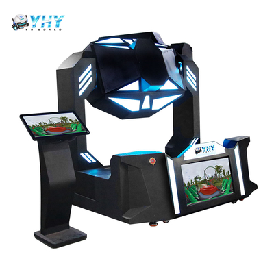 Simulateur VR 9D 360 720 Jeu de réalité virtuelle Attractions de montagnes russes Machine d'arcade avec ceinture de sécurité à 4 points