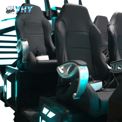 Machine de jeu de réalité virtuelle 9D avec simulateur 6 places, équipement de cinéma VR pour centre commercial et divertissement familial