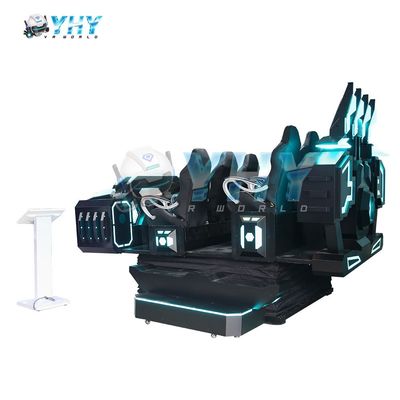 Chaise dynamique de cinéma VR 9D, théâtre de réalité virtuelle, projection de films pour 6 places dans un centre commercial