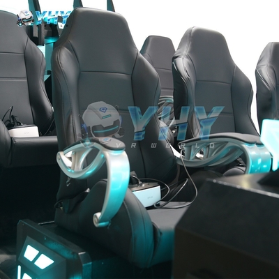 YHY Simulateur de réalité virtuelle pour film VR 6 personnes, équipement de simulation de théâtre avec 179 jeux, en provenance de Chine