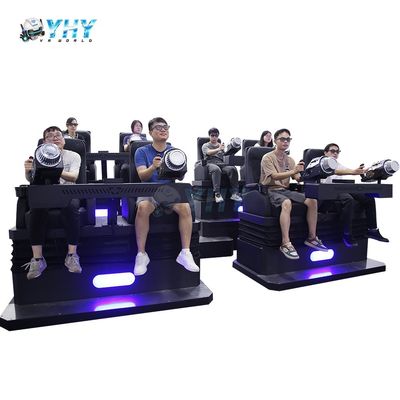 Équipement de salle de cinéma VR pour fournisseurs de jeux, cinéma 7D, cinéma de mouvement, cinéma de manège