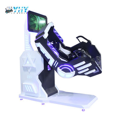 360 degrés VR Coaster à roulettes Jeu d'équipement de vol Centres de jeu VR rotatifs