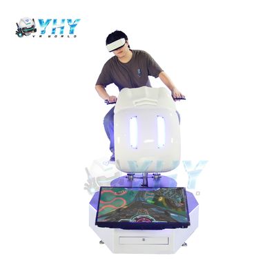 Cinéma de réalité virtuelle Simulateur VR Moto Folle Course de Moto 9D VR