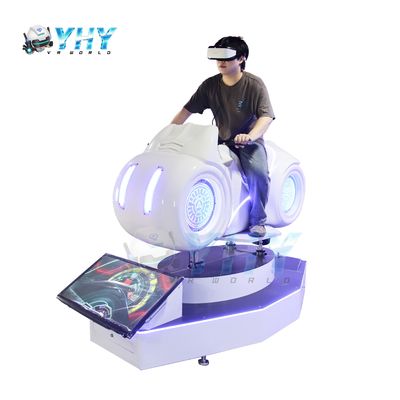 Cinéma de réalité virtuelle Simulateur VR Moto Folle Course de Moto 9D VR