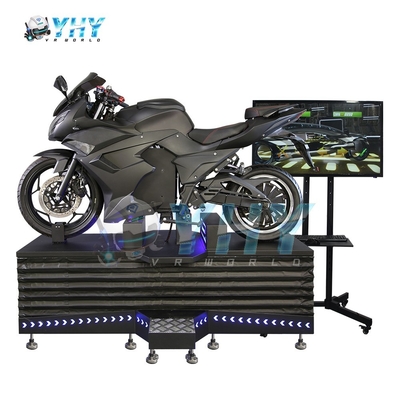 Expérience immersive de course de moto VR 9D pour centres de divertissement