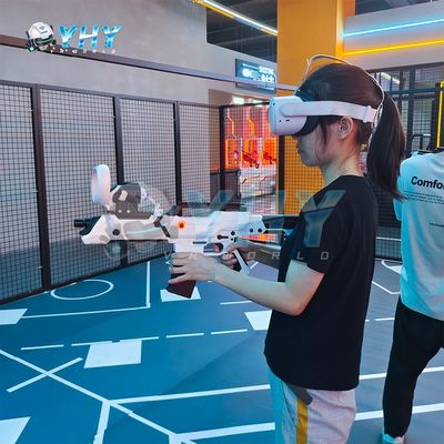Réalité Virtuelle Tir en Déplacement Libre 4-6 Joueurs Jeu Interactif en Itinérance Multijoueur