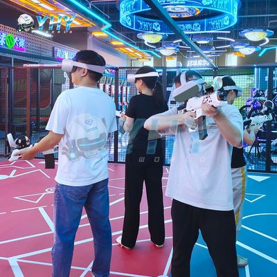 Réalité Virtuelle Tir en Déplacement Libre 4-6 Joueurs Jeu Interactif en Itinérance Multijoueur