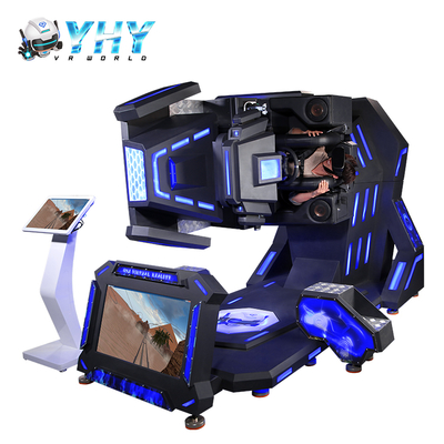 VR 360 Simulateur de conduite 9D Volant Machine de jeu de réalité virtuelle Centre d'arcade intérieur