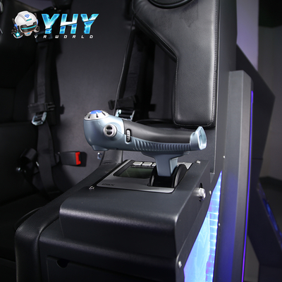 VR Course de vol Tir 360 Simulateur de montagnes russes Réalité Virtuelle Jeu d'arcade Machine de jeu 3-en-1 Équipement de cinéma