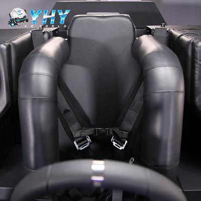 VR 360 Simulateur de conduite 9D Volant Machine de jeu de réalité virtuelle Centre d'arcade intérieur