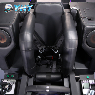 Jeu de réalité virtuelle à 360 degrés VR Jeu d'avion fauteuil de conduite simple avec l'effet du vent de la ceinture de sécurité