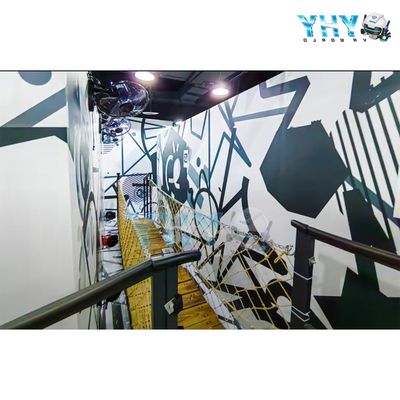 Immersive Walking VR 8 Joueurs Entretien Roaming gratuit Arène Réalité virtuelle intérieure Famille Roaming gratuit