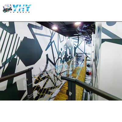 Arène de tir VR de réalité virtuelle multijoueur 9D en itinérance libre, évasion, ensemble VR 9D d'intérieur pour centre commercial