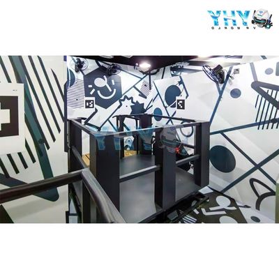 Jeu de tir en réalité virtuelle en mode multijoueur pour le parc d'attractions