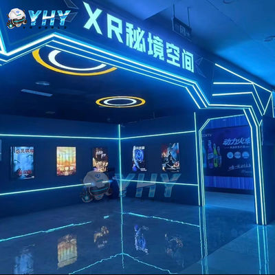 Jeu de tir en réalité virtuelle en mode multijoueur pour le parc d'attractions