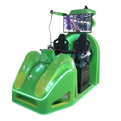 Chaise de cinéma de simulation de réalité virtuelle VR commerciale à 2 places pour les parcs d'aventures intérieurs