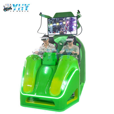 Ensemble de jeu VR 2 places avec simulateur de cinéma de réalité virtuelle de montagnes russes