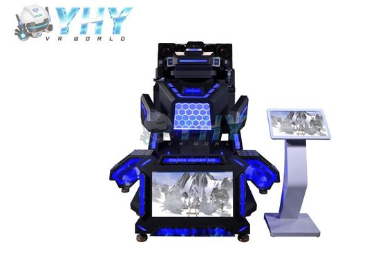 YHY 9D VR 360 Degree Rotation Chair Virtual Reality Flight Simulator Racing Game Equipment with Seat Belt in Amusement Park 