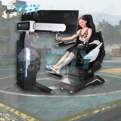 9D VR Chair 360 Degree Flight Simulator Amusement Machine Single Seat Flight Simulator