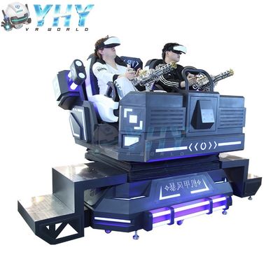 YHY 9D VR Chair Double Seat 2 Players VR Cinema Virtual Reality Simulator Gatling Toy Gun 
