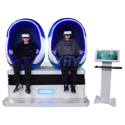 Chaise à œufs de réalité virtuelle VR à l'intérieur de 2 places 9D Parcs d'attractions pour enfants